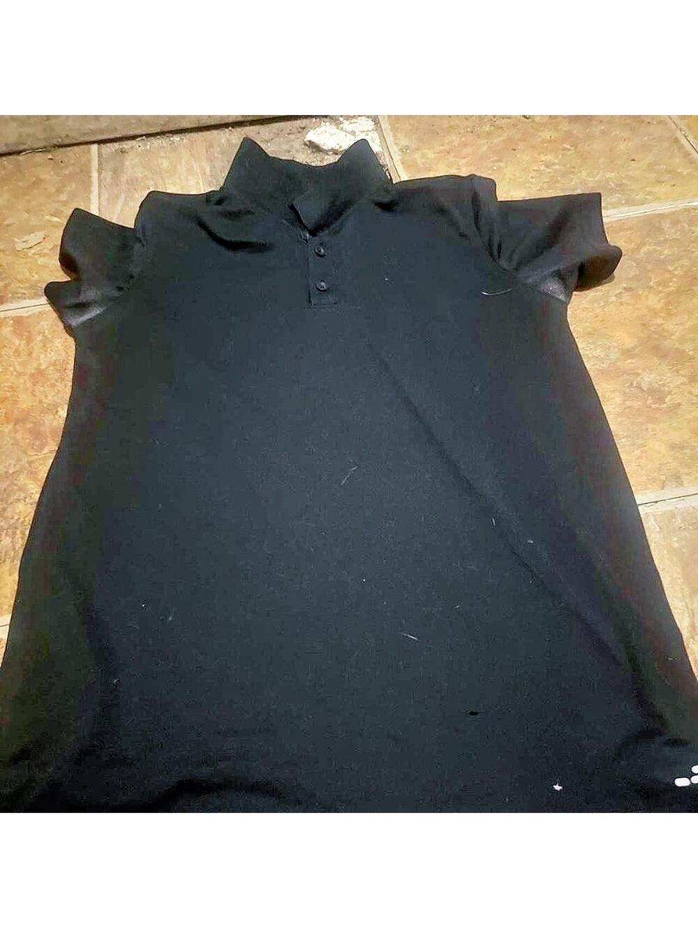 BCG Kid's Black Polo-shirt